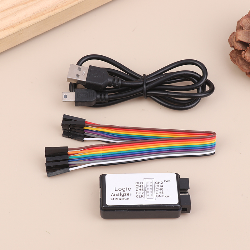Logic Analyzer Usb - USB Logic Analyzer 24MHz 8 Channel