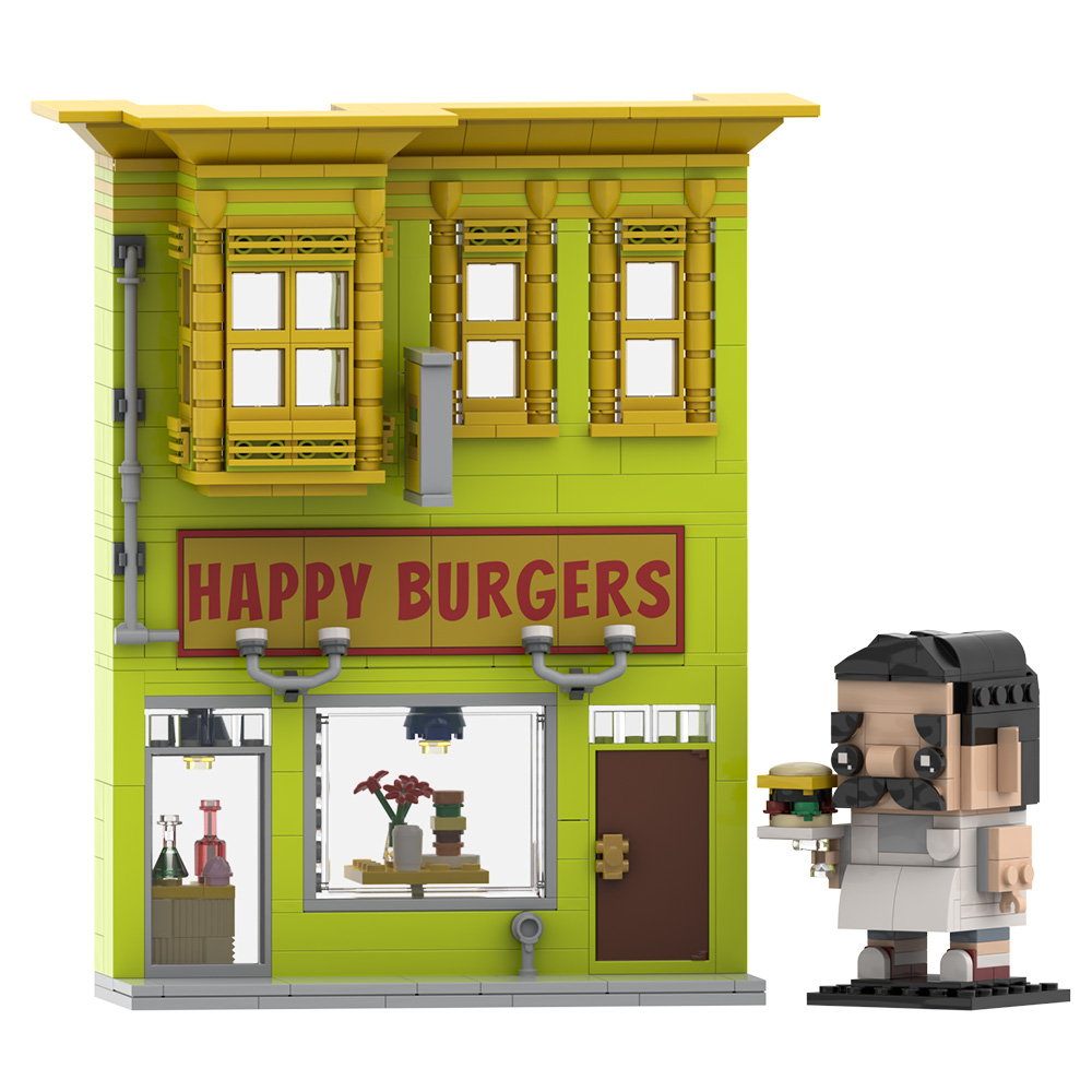 Gobricks MOC Bobs Burgers Buil - Diy Electronics Shop 评论和价格