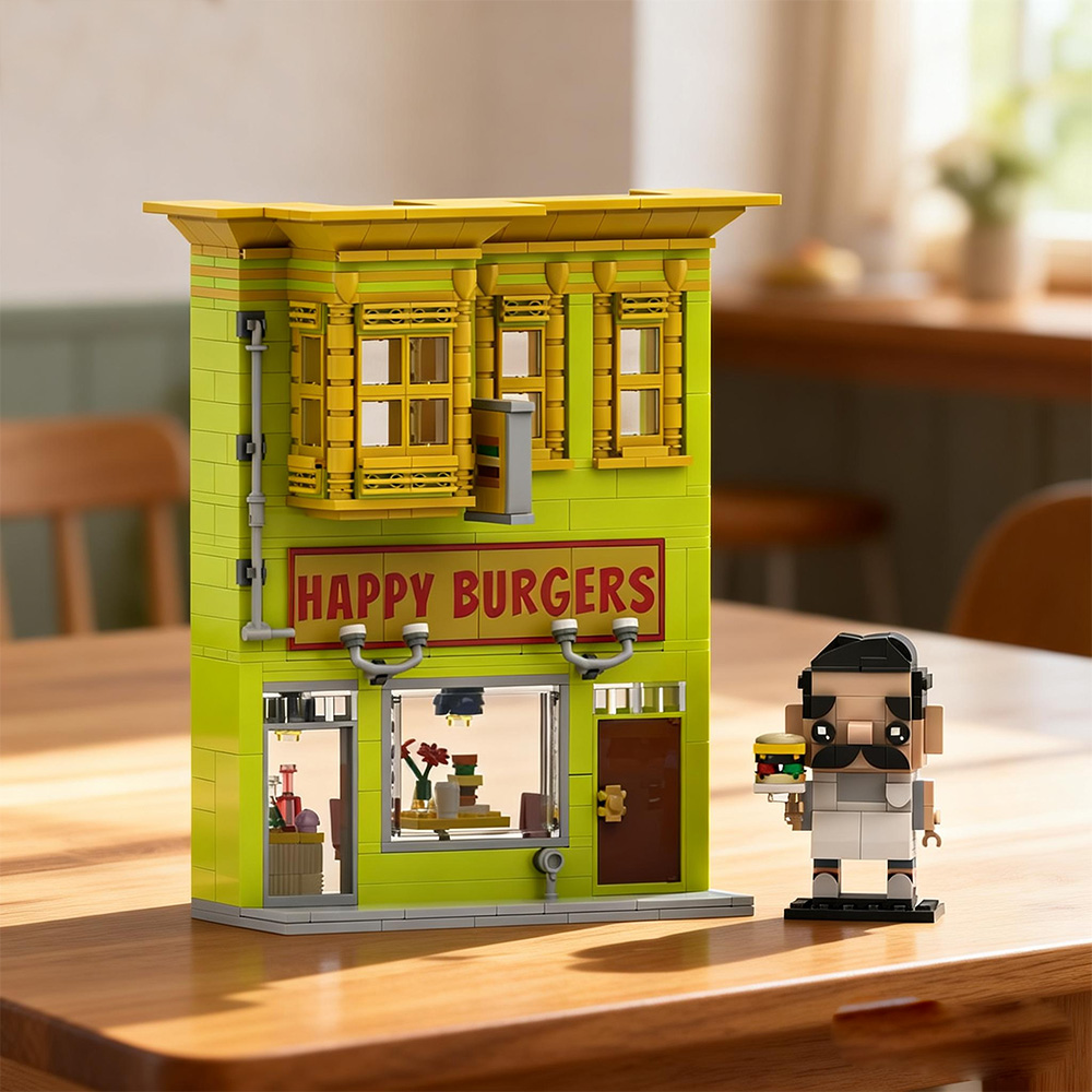 Gobricks MOC Bobs Burgers Buil - Diy Electronics Shop 评论和价格
