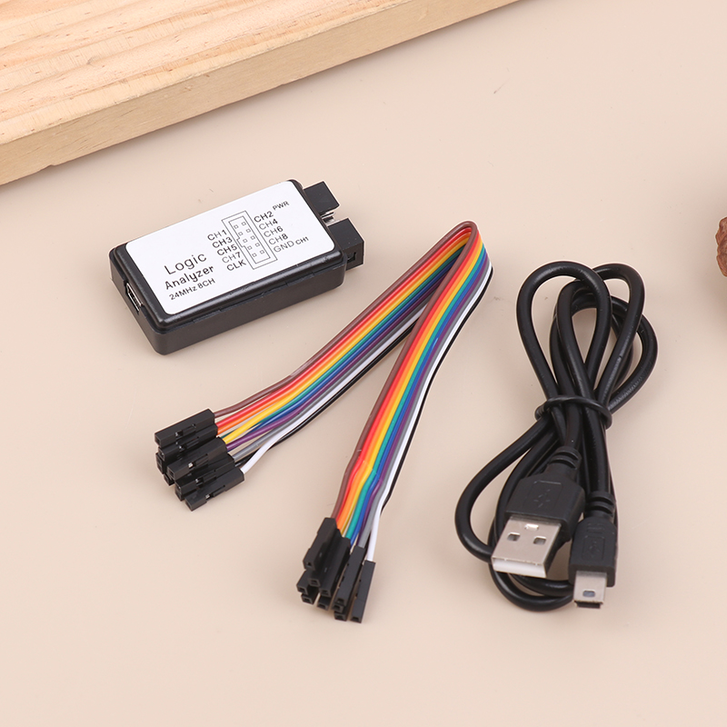 USB Logic Analyzer 24MHz 8 Cha - Logic Analyzer Usb 评论和价格