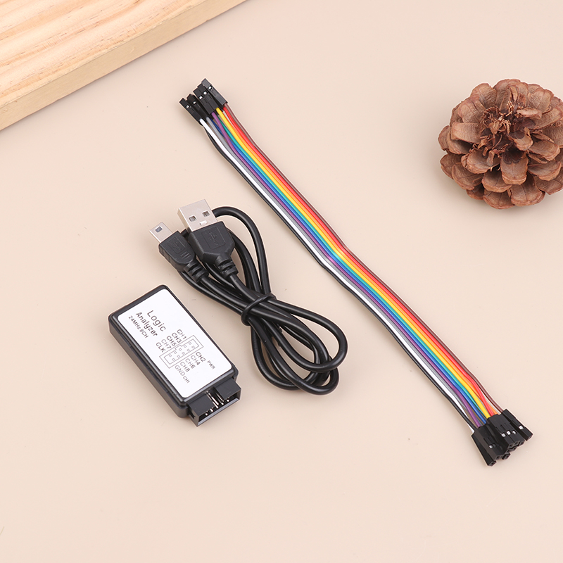USB Logic Analyzer 24MHz 8 Cha - Logic Analyzer Usb 评论和价格