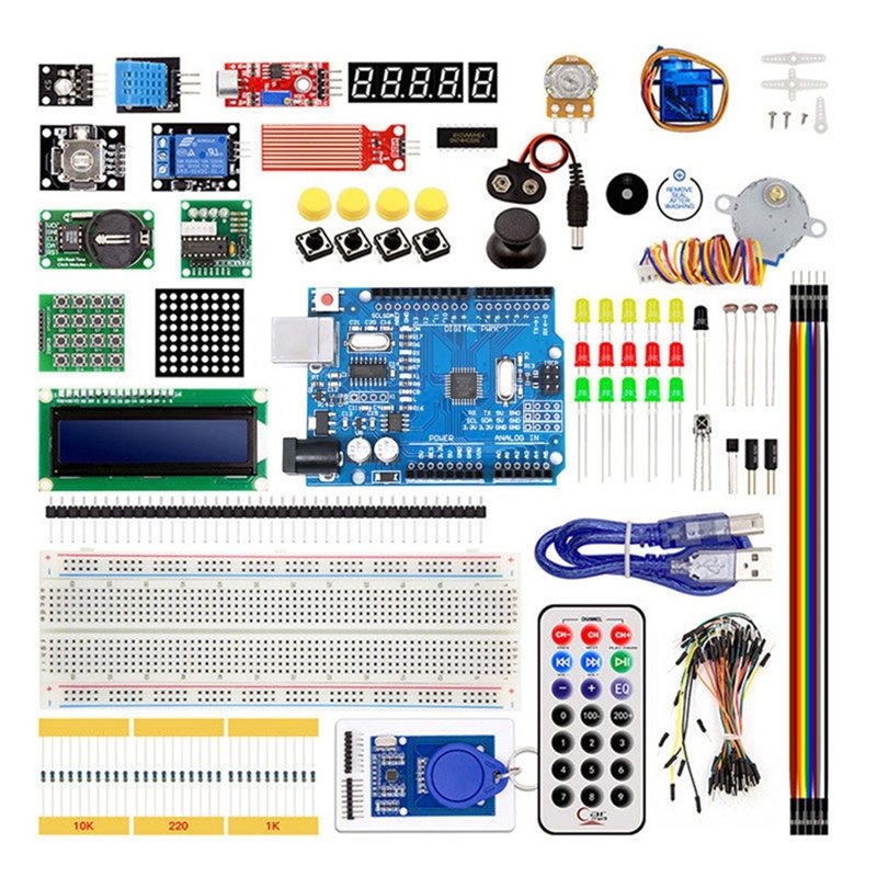 ABDE-RFID Starter Kit For Ardu - Diy Electronics Learning Kit 评论和价格