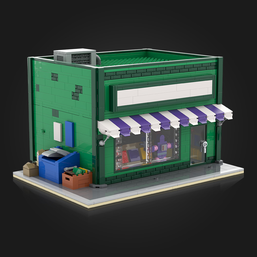 MOC Movie Street View The Andr - Diy Electronics Shop 评论和价格