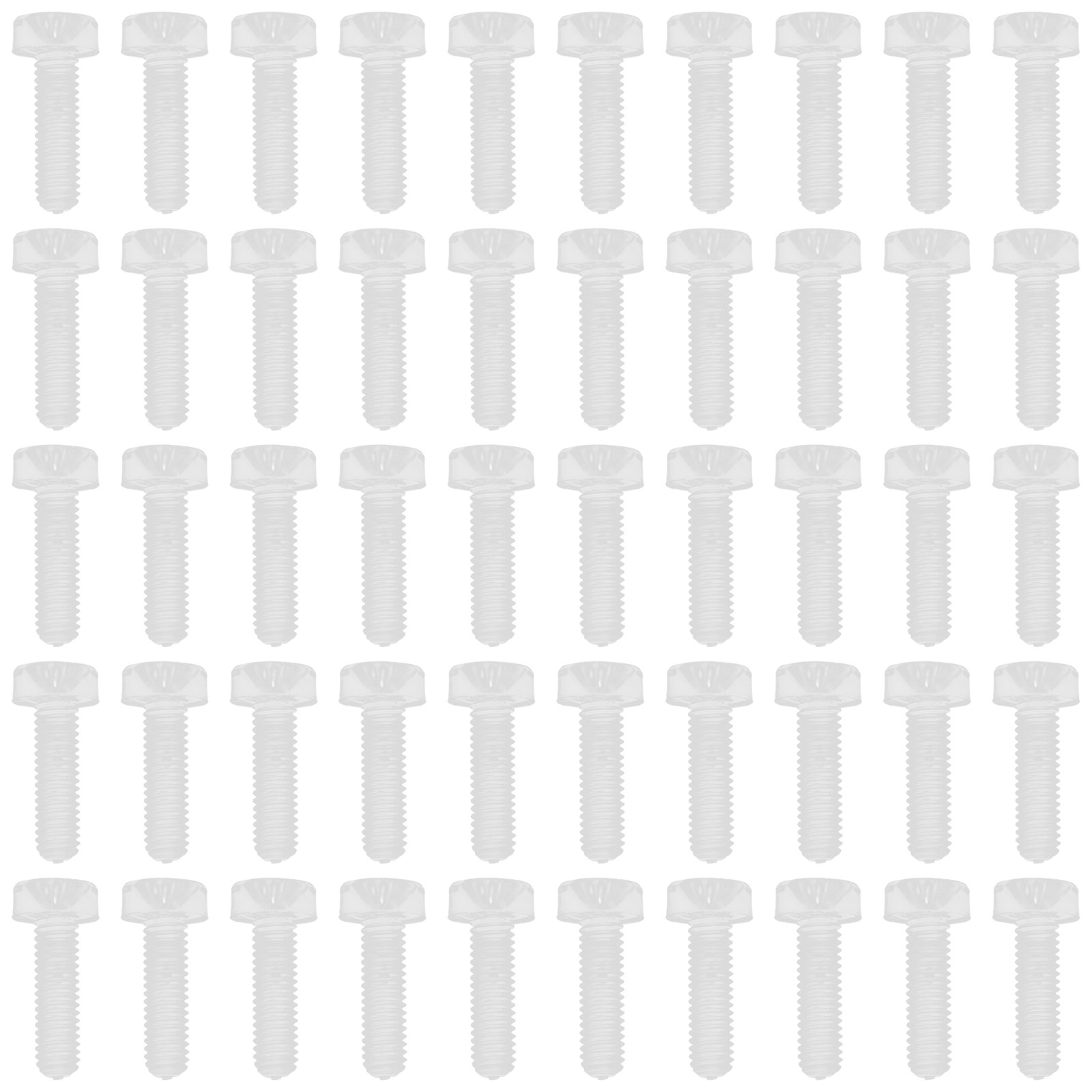 50Pcs Plastic Screws Round Hea - Diy Electronics Cabinet 评论和价格